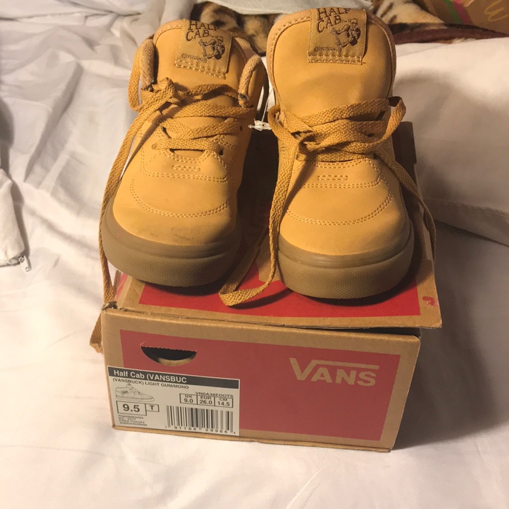 Vans Half Cab 9.5 toddler